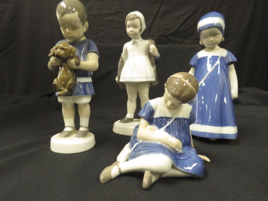 FOUR B & G PORCELAIN FIGURINES (1 of 4)