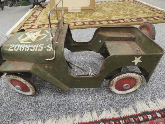Auctions Willys Jeep Pedal Car For Sale Jeep Old Pedal Cars