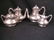 589: REED BARTON SILVER PLATE ORNATE TEA SERVICE 4 PCS