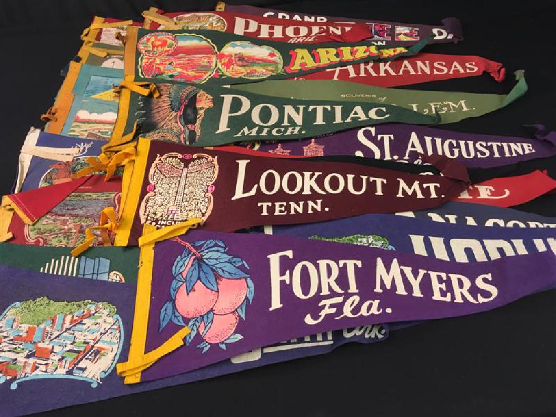 COLLECTION VINTAGE STATE CAPITAL AND OTHER PENNANT (1 of 5)