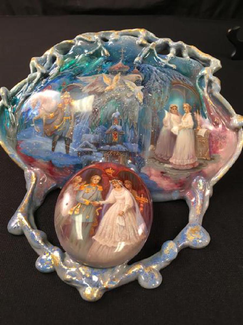 FEDOSKINO RUSSIAN LACQUER BOX: ROYAL WEDDING (1 of 7)