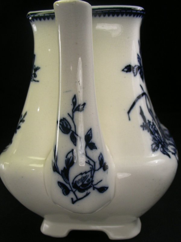 ENGLISH FLOW BLUE TEAPOT WITH LID - 8