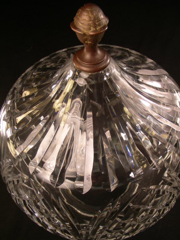 WATERFORD CEILING FIXTURE W/ ANTIQUE BRASS FINISH  - 7