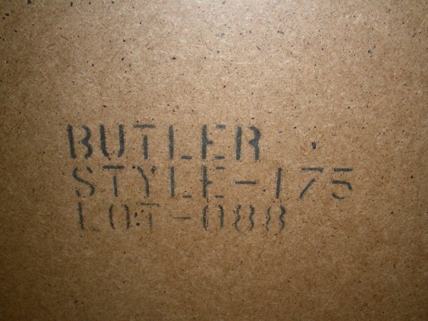 BUTLER STYLE CURIO WALL DISPLAY CASE TWO SHELVES - 8