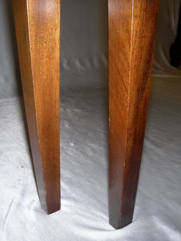 STANLEY CHERRY FINISH WOOD NESTING TABLES - 4