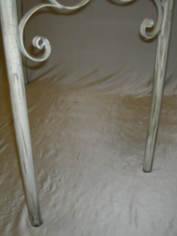 METAL QUILT RACK WITH BRASS SIDE ACCENTS - 3