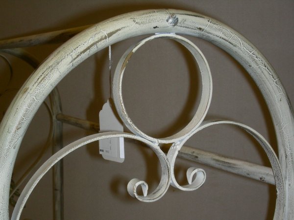 METAL QUILT RACK WITH BRASS SIDE ACCENTS - 6