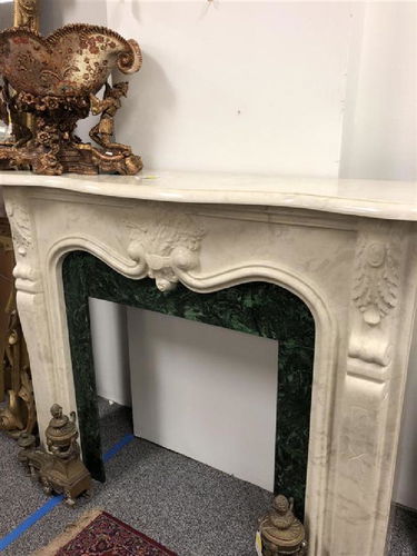 Faux Marble Fireplace Surround Jun 26 2019 Auctions Neapolitan In Fl - Faux Marble Fireplace Faux Marble Fireplace Surround Jun 26 2019 Auctions Neapolitan In Fl - Faux Marble Fireplace