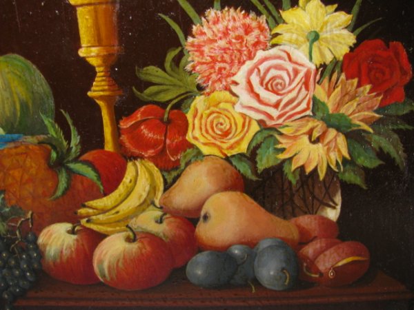 W.H. DARLINGTON REALIST OIL PAINTING STILL LIFE - 3