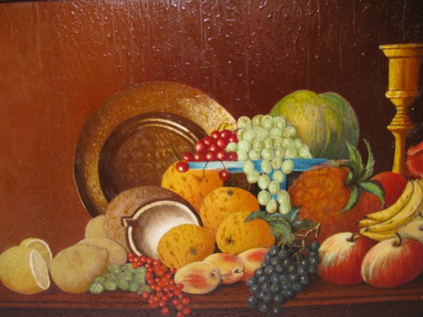 W.H. DARLINGTON REALIST OIL PAINTING STILL LIFE - 4