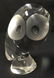 STEUBEN CRYSTAL ANIMALS, ETC. 4 PIECES - 10