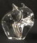 STEUBEN CRYSTAL ANIMALS, ETC. 4 PIECES - 8