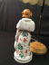 GERMAN PORCELAIN FIGURINE MOUNTED AS TABLE LAMP - 8