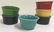 VINTAGE FIESTA WARE PORCELAIN DINNERWARE 62 pcs - 13