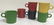VINTAGE FIESTA WARE PORCELAIN DINNERWARE 62 pcs - 14