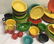 VINTAGE FIESTA WARE PORCELAIN DINNERWARE 62 pcs - 2