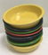 VINTAGE FIESTA WARE PORCELAIN DINNERWARE 62 pcs - 6