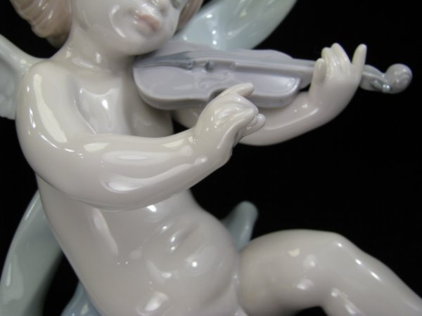 LLADRO FIGURINE ANGELIC MUSIC 6838 RETIRED - 3
