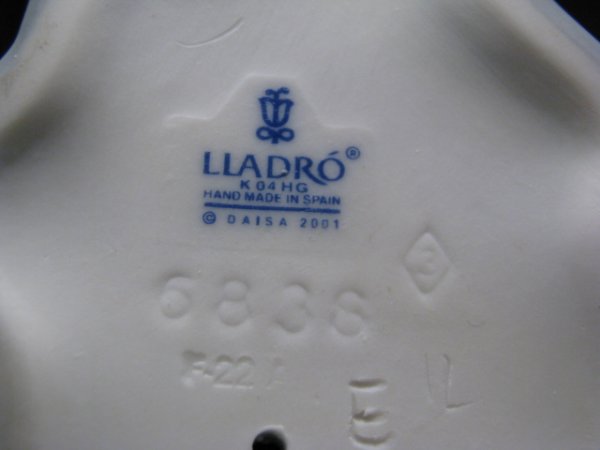 LLADRO FIGURINE ANGELIC MUSIC 6838 RETIRED - 8