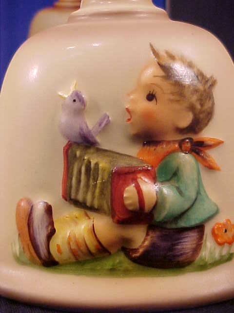 TWO HUMMEL PORCELAIN BELLS BELL 1978 - 3