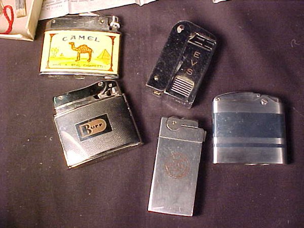 LOT CIGARETTE LIGHTER LIGHTERS 5 pc - 2