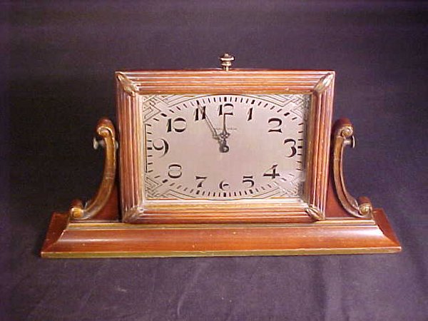 ART DECO WALTHAM MANTLE CLOCK