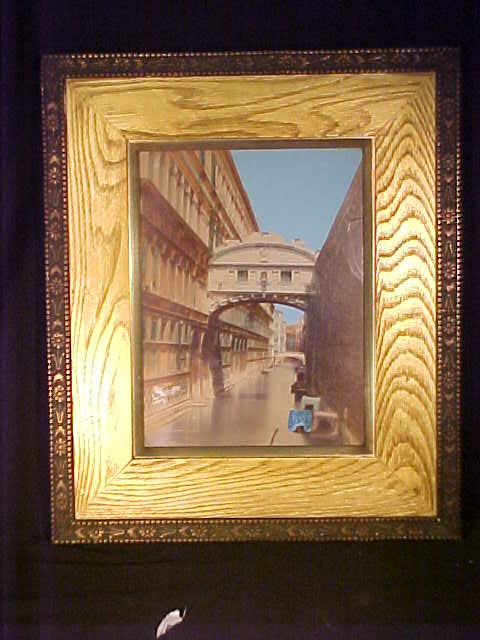 ITALIAN SCENE OF VENICE PHOTO COLORIZED