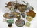 40: ESTATE LOT MISC DECORATIVE COLLECTIBLES 21pcs