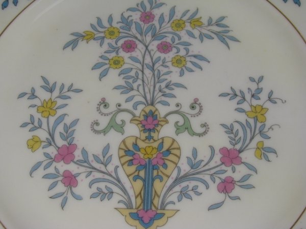 ELEVEN 9" LENOX LUNCHEON PLATES BLUE TREE PATTERN - 5