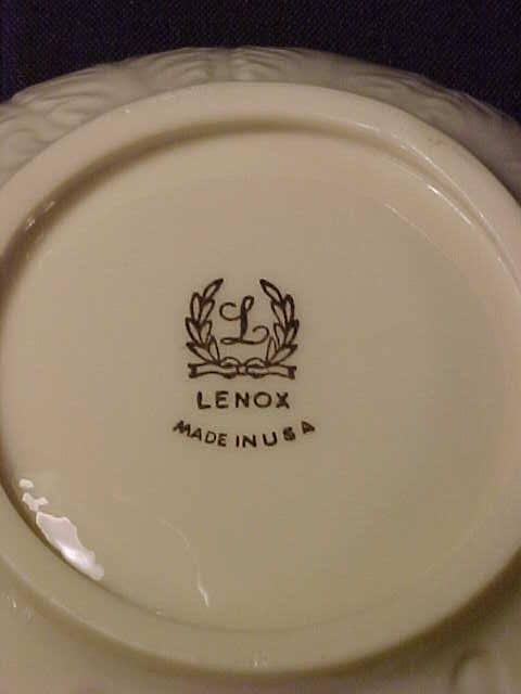 LENOX PORCELAIN SERVING DISHES 2 PC - 4