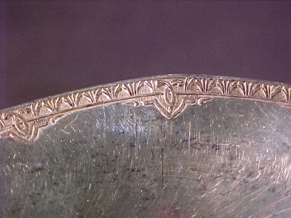 GROUP STERLING SILVER PLATES COMPOTE ETC - 4