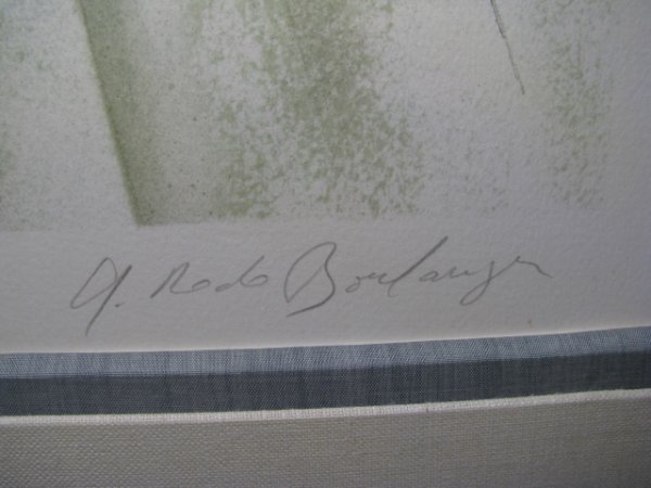 GRACIELA RODO BOULANGER S/N ORIGINAL LITHOGRAPH - 7