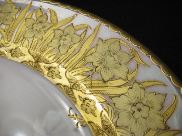 ROYAL VIENNA HAND PAINTED CABINET PLATE WAGNER - 5