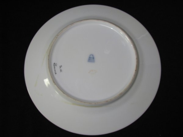 ROYAL VIENNA HAND PAINTED CABINET PLATE WAGNER - 7