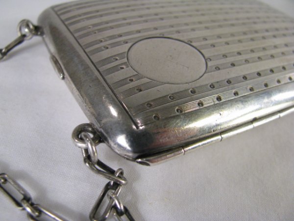STERLING SILVER TIFFANY & CO LADIES COMPACT c 1920 - 3