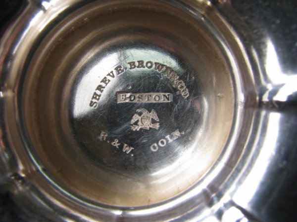 STERLING SILVER & COIN 7 PC TEA COFFEE SET - 5