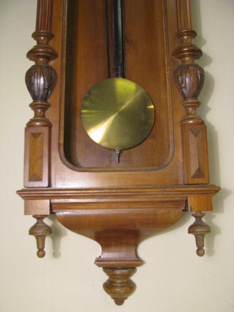 GUSTAVE BECKER VIENNA REGULATOR CLOCK - 2