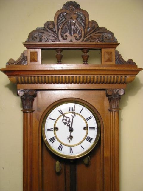 GUSTAVE BECKER VIENNA REGULATOR CLOCK - 3