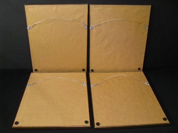 SET OF FOUR FRAMED 19TH CENTURY STEEL ENGRAVINGS - 10