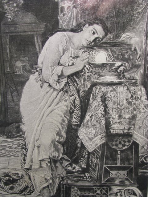 SET OF FOUR FRAMED 19TH CENTURY STEEL ENGRAVINGS - 5