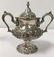 STIEFF STERLING SILVER "ROSE" 4 PIECE TEA SET - 4