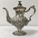 STIEFF STERLING SILVER "ROSE" 4 PIECE TEA SET - 6