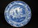 589: STAFFORDSHIRE BLUE TRANSFER PLATE SCENIC PATTERN
