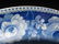 589: STAFFORDSHIRE BLUE TRANSFER PLATE SCENIC PATTERN - 6