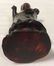 CHINESE CARVED AMBER GUANYIN BODHISATTVA SCULPTURE - 8