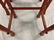 SET OF THREE CHINESE RED LACQUER NESTING TABLES - 6