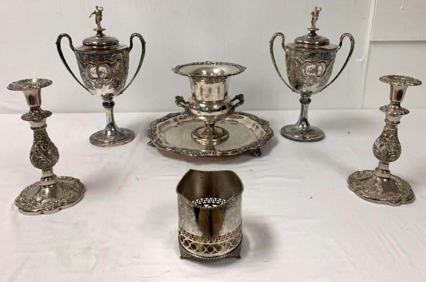 ANTIQUE & VINTAGE SILVER PLATED TABLEWARES (1 of 20)