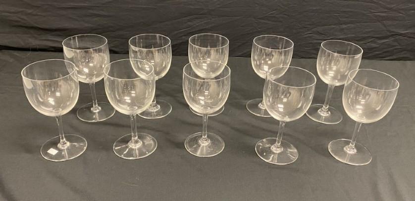 TEN BACCARAT "OENOLOGIE" CRYSTAL WATER GOBLETS 7" (1 of 13)