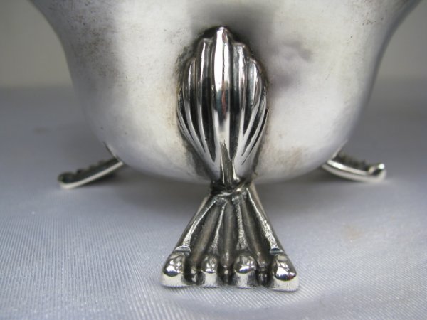 DEMATTEO 7 PC STERLING SILVER BLOSSOM TEA SET - 4