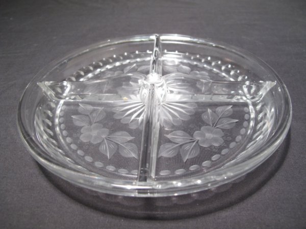 7 PIECES GLASS AND STERLING MOUNTED GLASS OBJECTS - 3